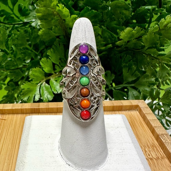 Silver filigree ring - Picture 2 of 5